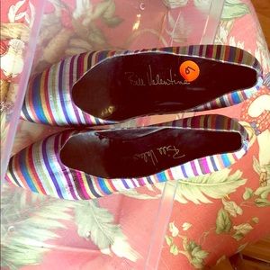 Gorgeous Vintage Stripe Bill Valentine Heels 6